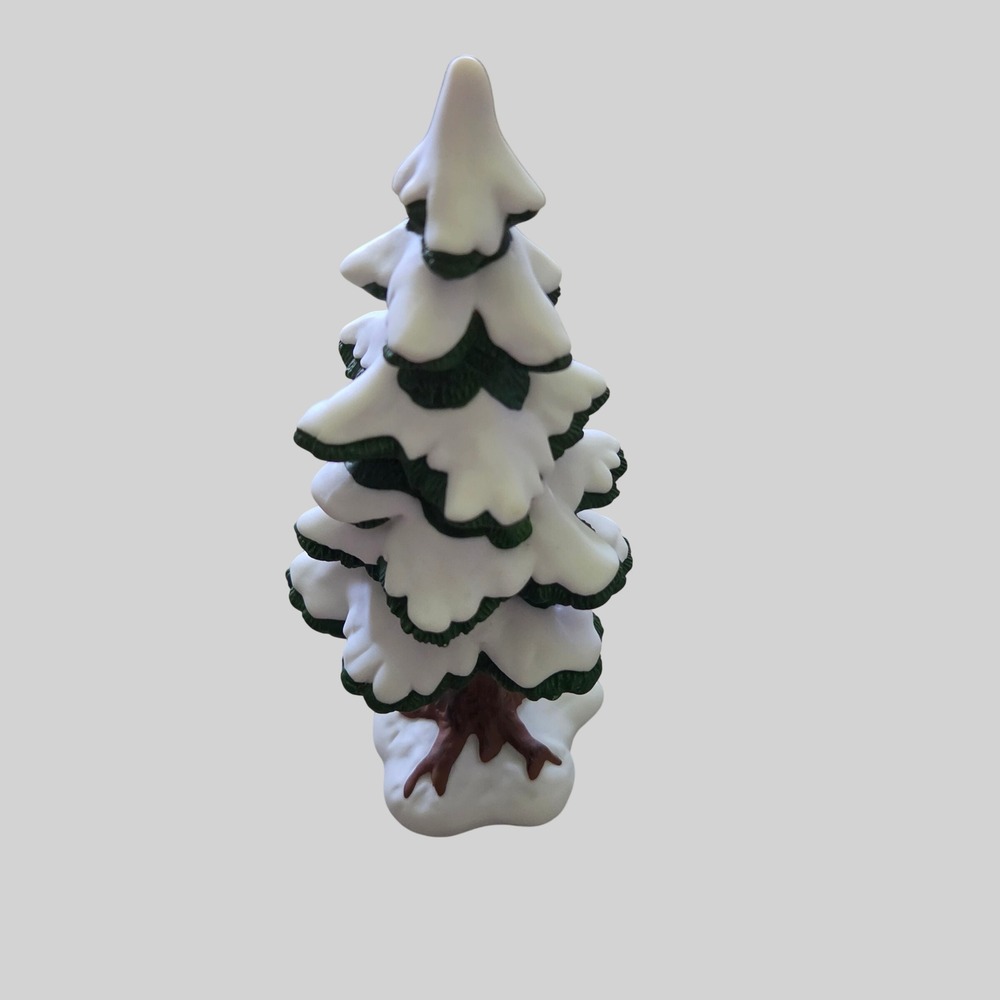 Department 56 Village Porcelain Pine‎ Tree Small 7" Accessory #5219 w/Box